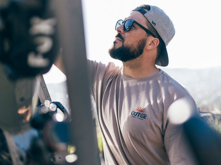 Outer Sungazer T-shirt -Light Grey