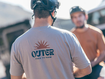 Outer Sungazer T-shirt -Light Grey