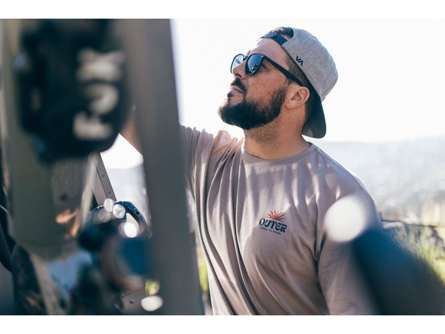 Outer Sungazer T-shirt -Light Grey