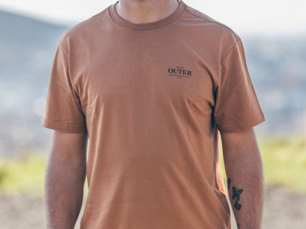 Outer Roamer T-shirt - Burnt Orange