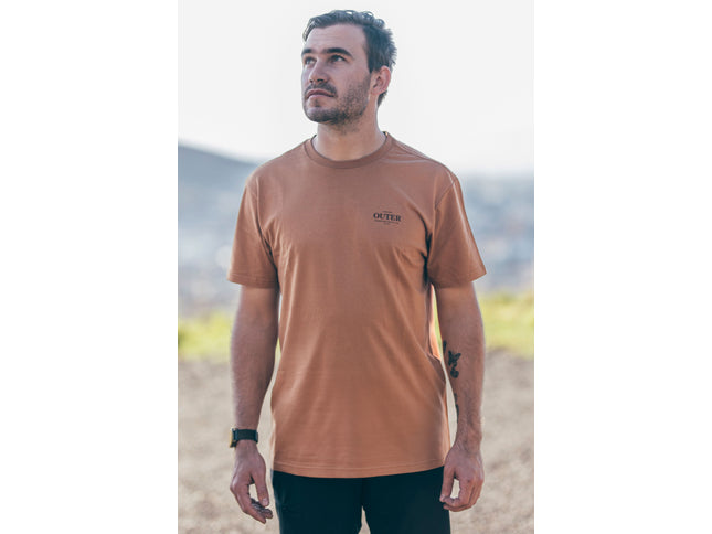 Outer Roamer T-shirt - Burnt Orange