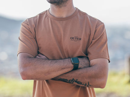 Outer Roamer T-shirt - Burnt Orange