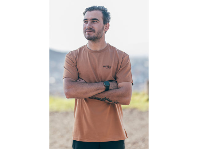 Outer Roamer T-shirt - Burnt Orange