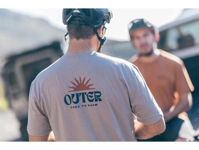 Outer Sungazer T-shirt -Light Grey