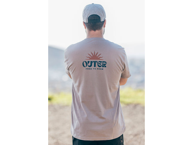 Outer Sungazer T-shirt -Light Grey