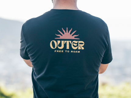 Outer Sungazer T-shirt -Black