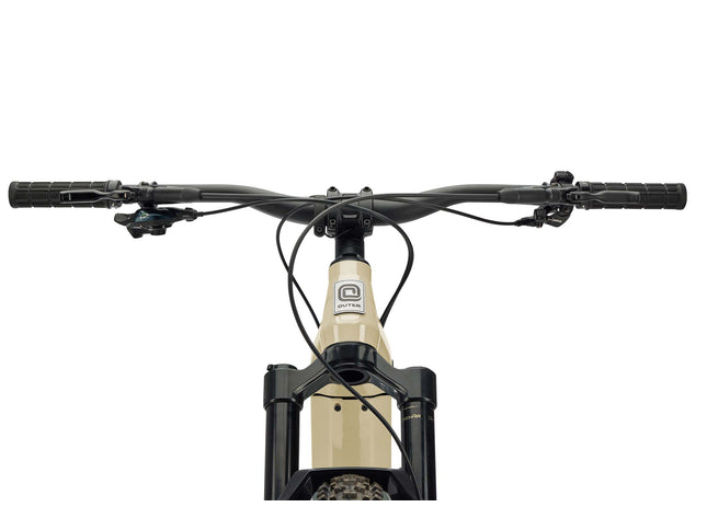 Outer Cycles The Link NX Front View with SRAM DB8 brakes, Lyne AMP components and Rockshox 35